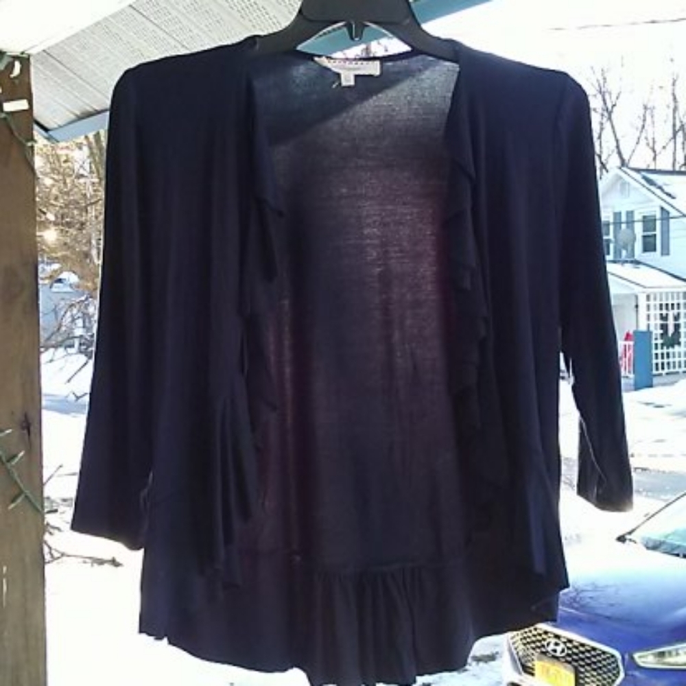 Open front cardigan